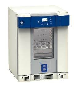 B Medical P55 medicijn / laboratorium koelkast DIN 58345 met glasdeur  