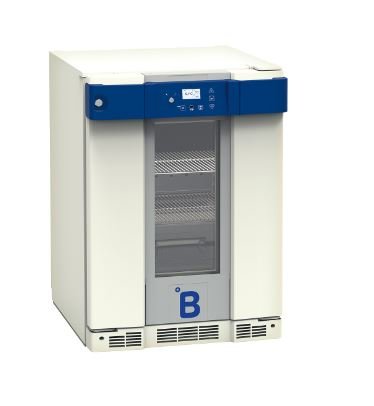 B Medical P130 medicijn / laboratorium koelkast DIN 58345 met glasdeur